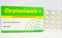 Các loại thuốc kháng Histamin chống dị ứng