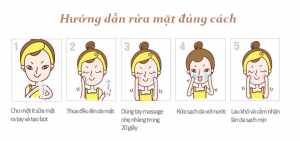 vệ sinh da thật sạch