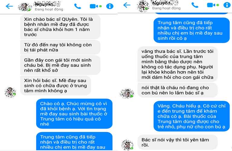 Phản hồi từ phía người bệnh về hiệu quả của bài thuốc