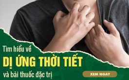 Dị ứng thời tiết và cách điều trị hiệu quả