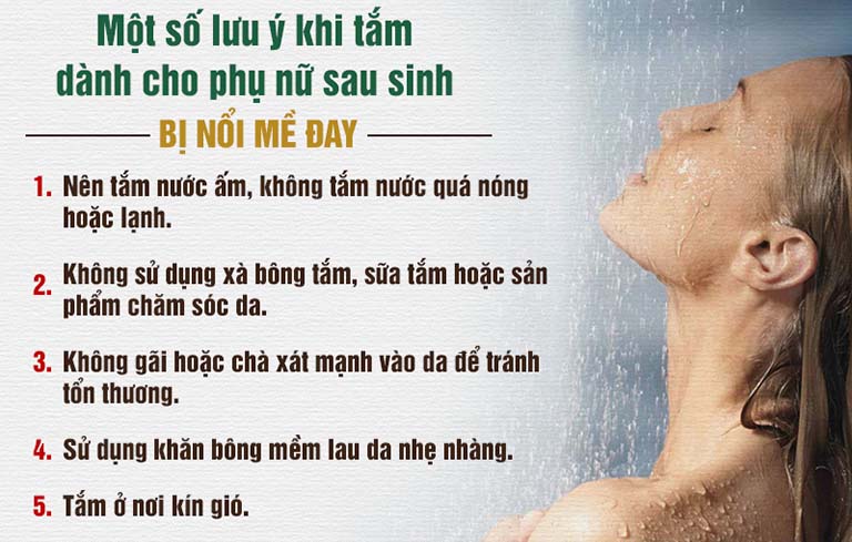 Lưu ý cho sức khỏe người mẹ sau sinh