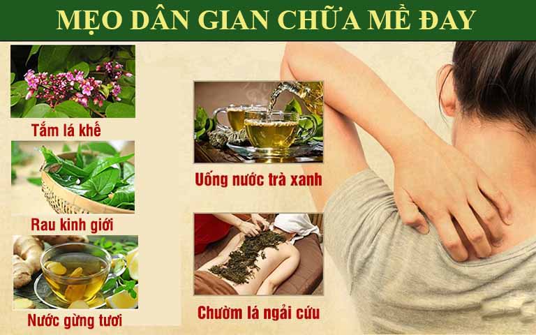 Mẹo chữa mề đay