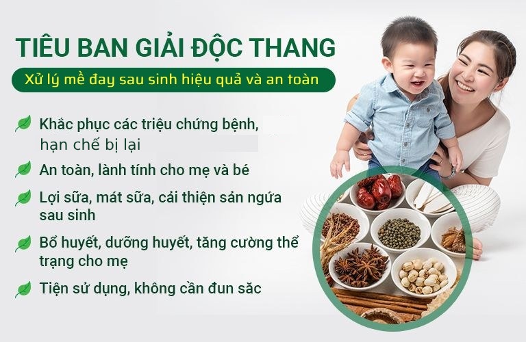 Bài thuốc Tiêu ban Giải độc thang có tác dụng toàn diện