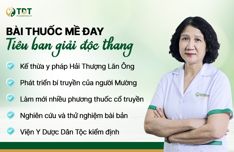 Bài thuốc mề đay được nghiên cứu bài bản