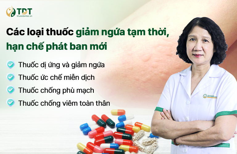 Các loại thuốc mề đay phổ biến